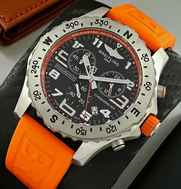 Breitling Debuts Endurance Orange Watch Pakistan 1765831027 785f234b