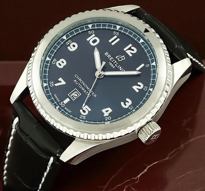 Breitling Mens Navitimer Blue Dial Pakistan