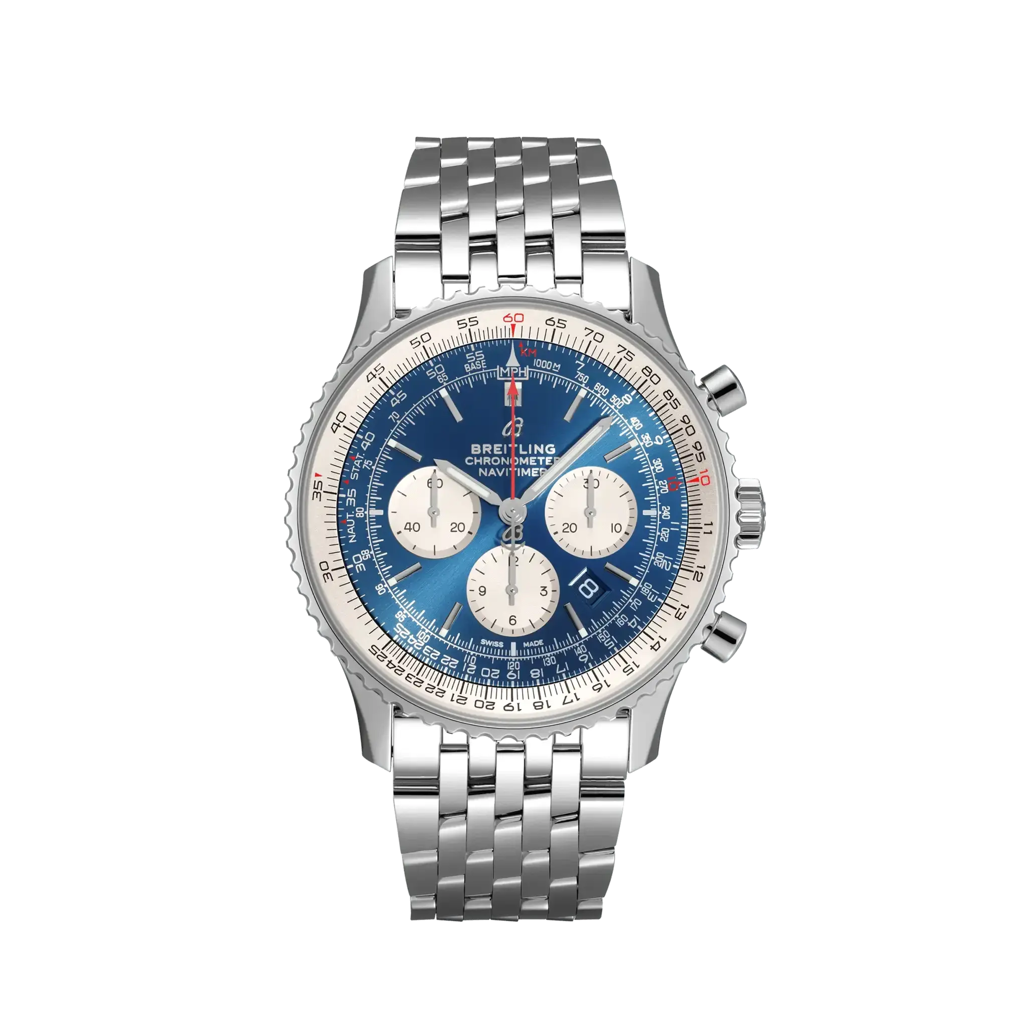 Breitling Navitimer B01 Chronograph 46 Stainless Steel Blue 2026
