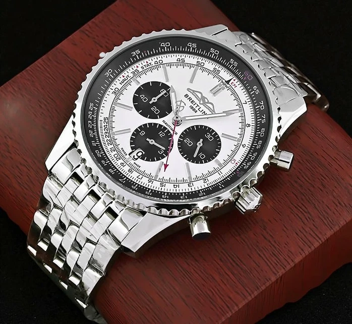 Breitling Navitimer Chronograph Panda Dial Watch Pakistan