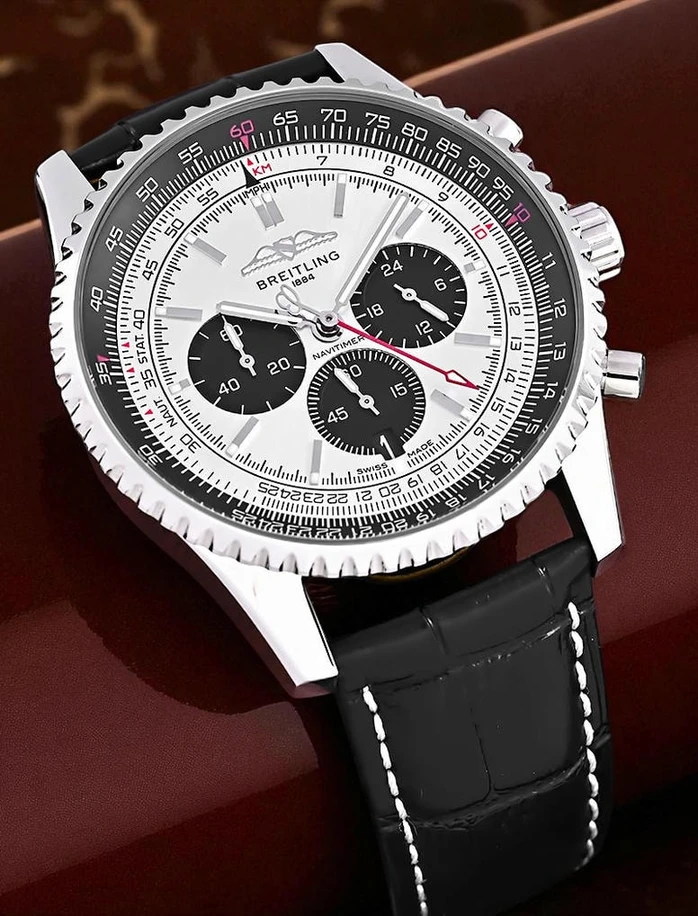 Breitling Navitimer Chronograph Panda Dial Watch Pakistan