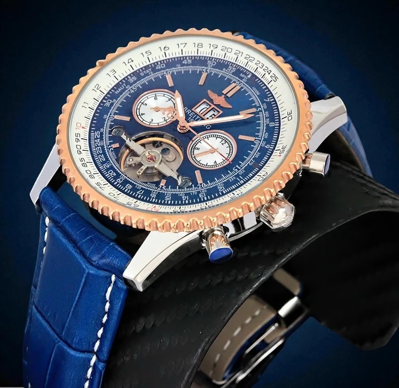 Breitling Navitimer Tourbillon Blue Pakistan