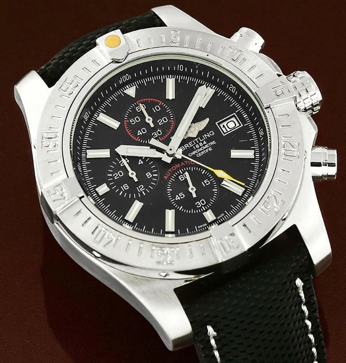 Breitling Super Avenger Chronograph Hour Marks Watch Pakistan