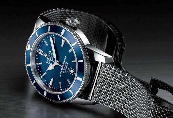 Breitling Superocean Heritage Automatic Chronometer Blue Dial Watch Pakistan