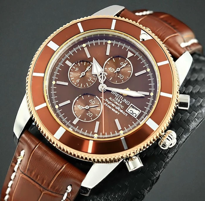 Breitling Superocean Heritage Ii Brown Dial Watch Pakistan