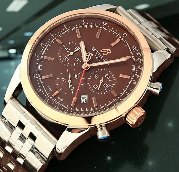 Breitling Transocean Chronograph Chain Watch Pakistan