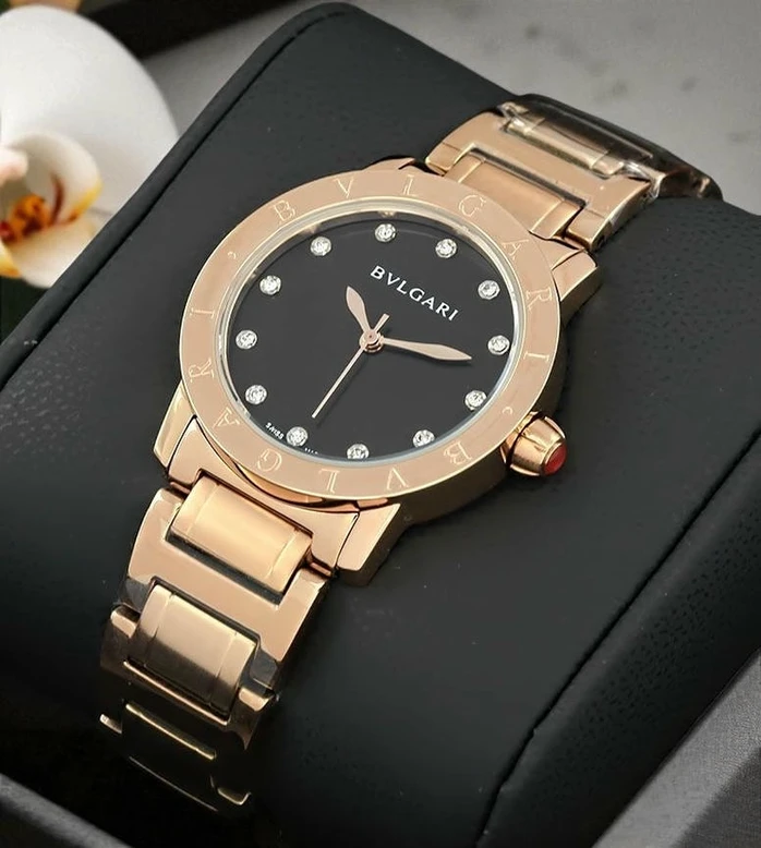 Bvlgari Black Diamond Dial Watch Pakistan 1765831066 D787aa16