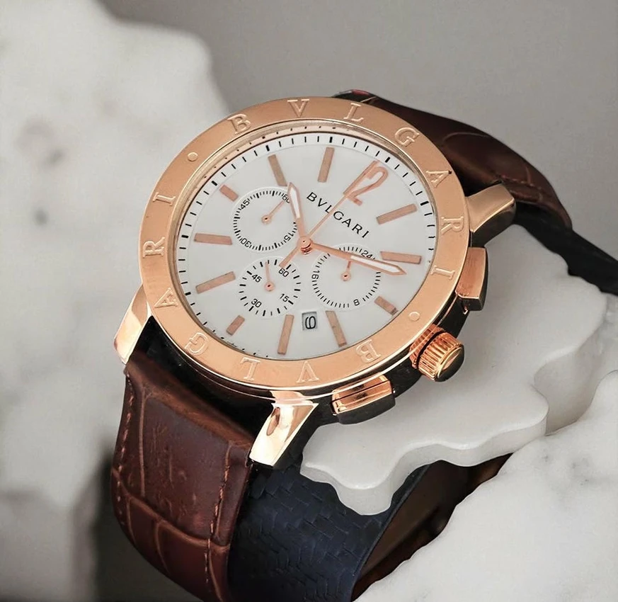 Bvlgari Diagono White Dial Watch Pakistan 1765831068 9321f545