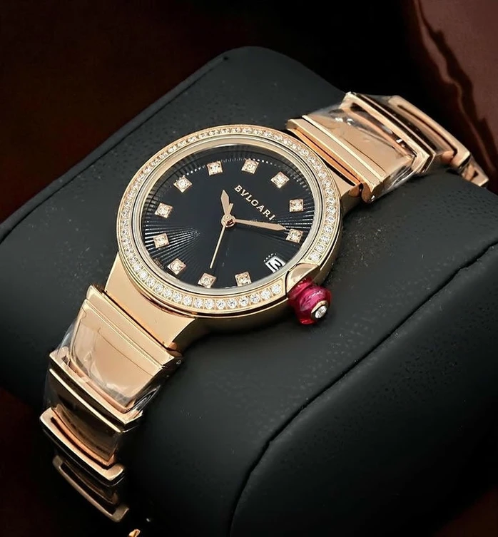 Bvlgari Lvcea Black Dial Ladies Watch Pakistan 1765831061 E872a687