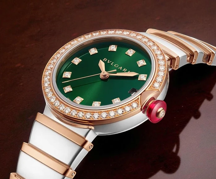 Bvlgari Lvcea Green Dial Ladies Watch Pakistan 1765831061 96399345