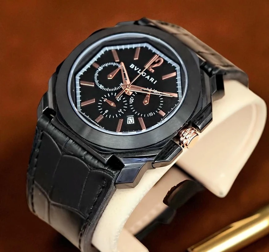 Bvlgari Octo Velocissimo Chronograph Black Watch Pakistan