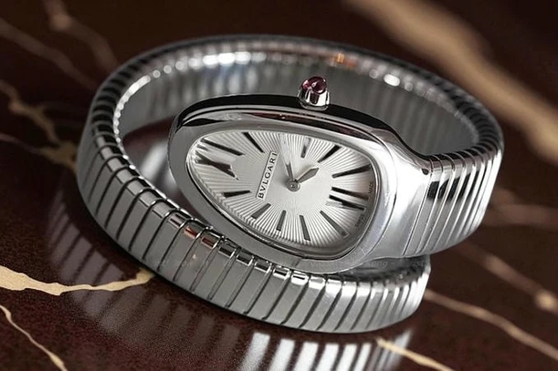 Bvlgari Serpent Silver Opaline Dial Ladies Watch Pakistan 1765831071 D508ae15