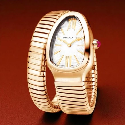 Bvlgari Serpenti Rose Gold Opaline Dial Ladies Watch Pakistan