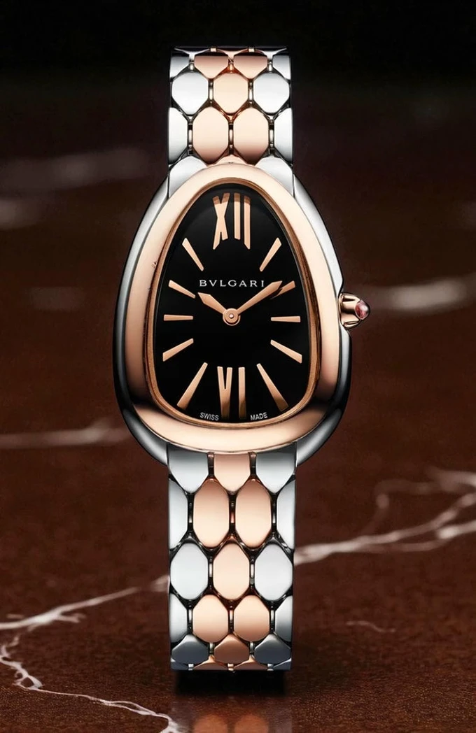 Bvlgari Serpenti Seduttori Black Dial Ladies Watch Pakistan 1765831071 Ceee432f