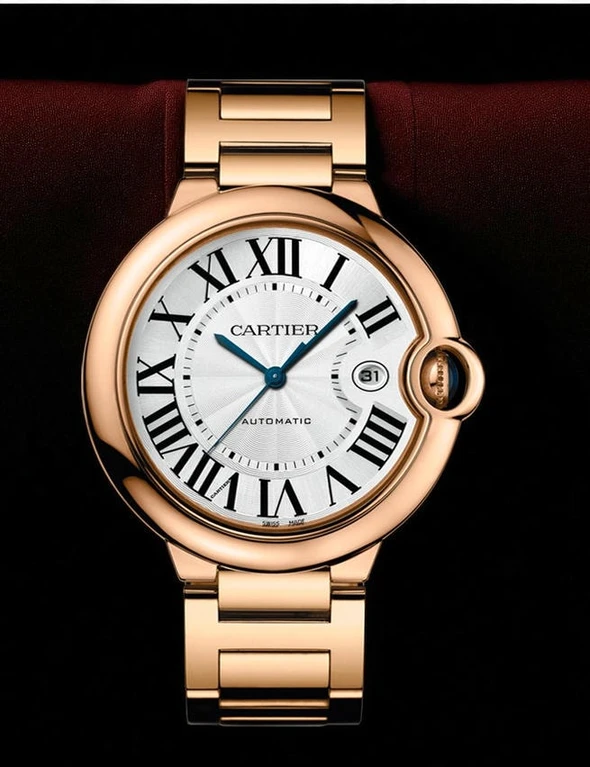 Ballon Bleu De Cartier Rose Gold Mens Watch Pakistan