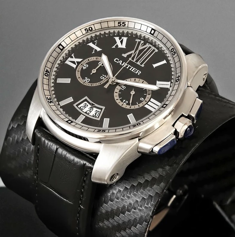 Calibre De Cartier Chronograph Watch Pakistan 1765831077 8ea81e97