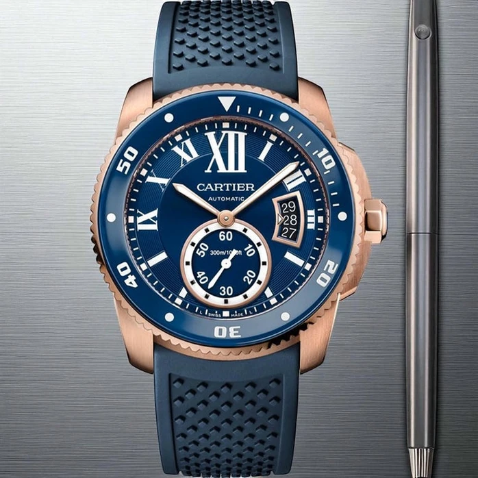 Cartier Calibre De Cartier Diver Mens Watch 17627 Pakistan 1765831091 3344a00d