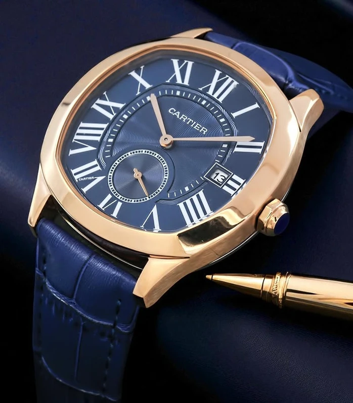 Cartier Drive De Cartier Blue Dial Watch Pakistan 1765831093 07296699