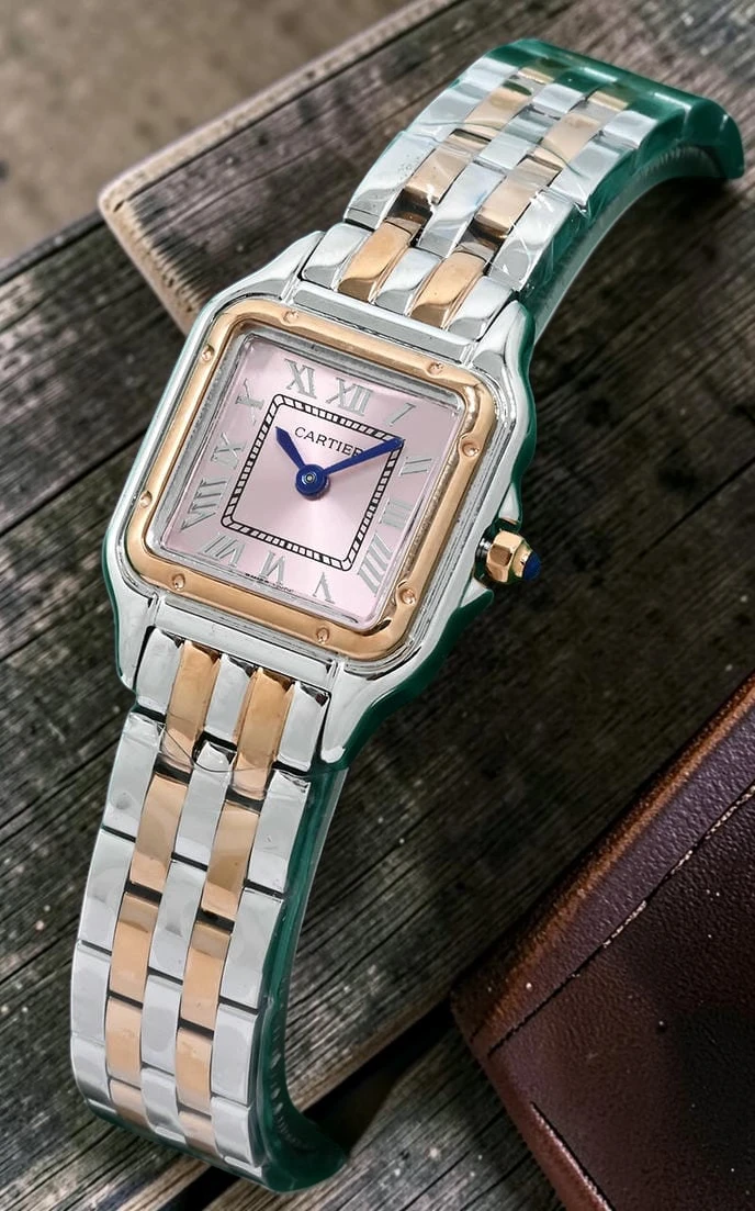 Cartier Panthere De Cartier Ladies Two Tone 22mm Watch Front Photoroom 1780998166 B36de275