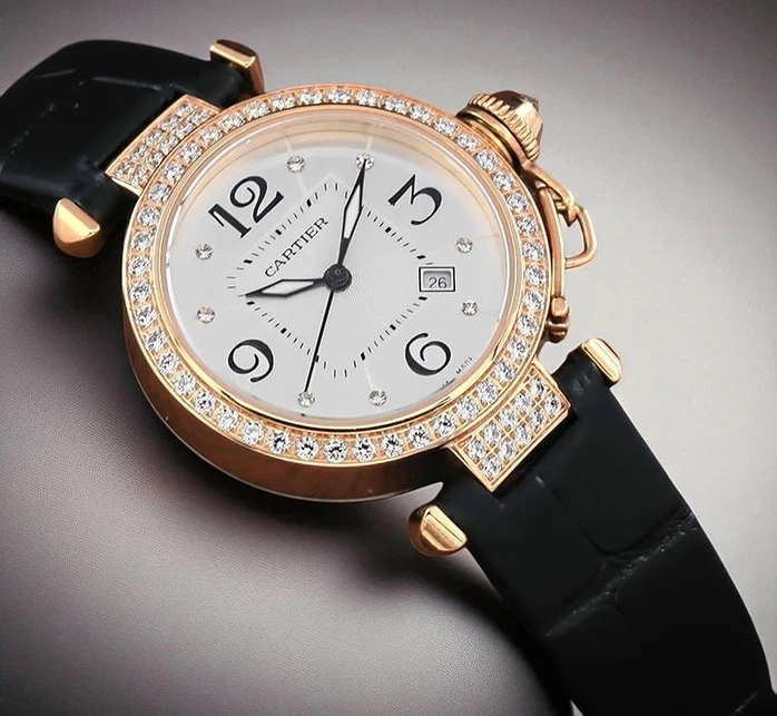 Cartier Pasha Diamond Bezel Ladies Watch 1 Pakistan 1765831100 977b2002