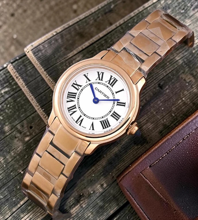 Cartier Ronde Louis Wgrn Rose Gold Tone Analog Quartz Ladies Watch Photoroom 1780998166 E16581b0