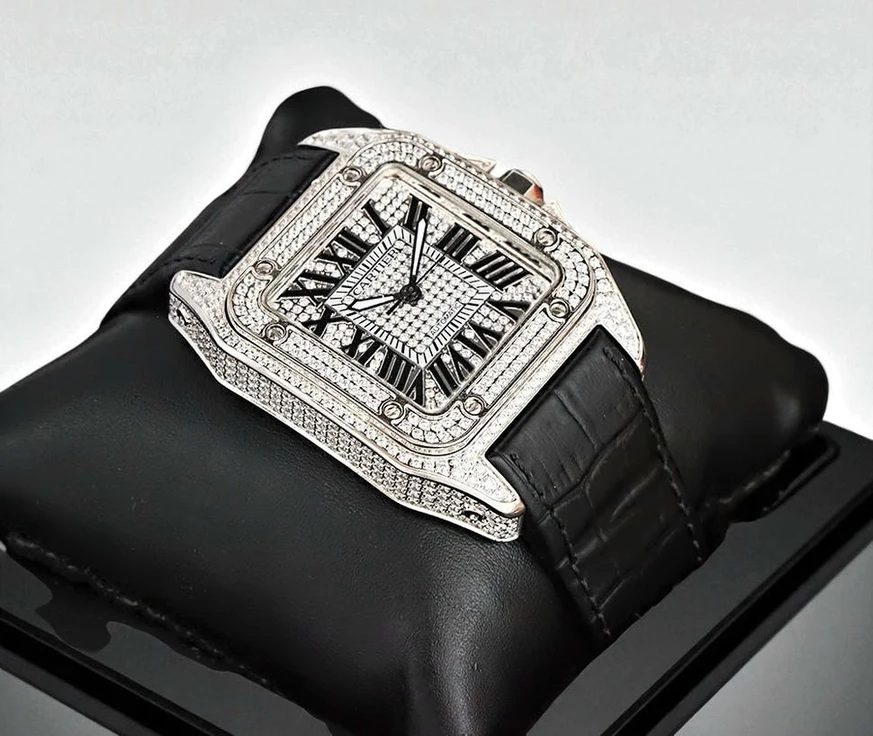 Cartier Santos 100 Diamond Watch 1 Pakistan 1765831104 Cf9ad0d2