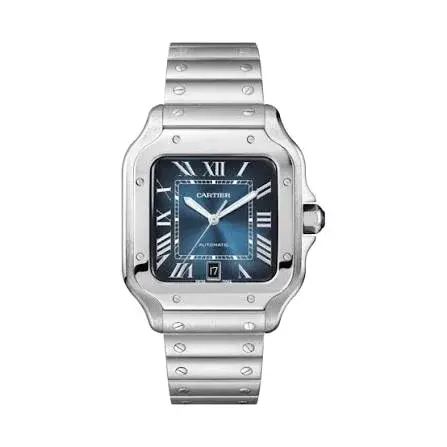 Cartier Santos De Cartier Blue Dial Watch 1783796582 Ad5a7733