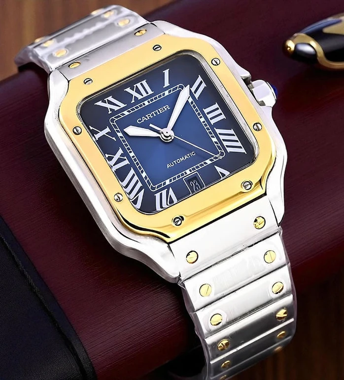 Cartier Santos De Cartier Blue Dial Watch Pakistan 1765831108 889af44f