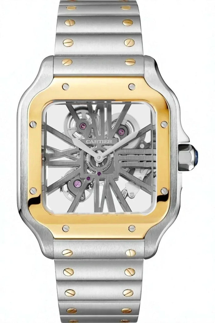 Cartier Santos De Cartier Skeleton Watch 3 Pakistan 1765831111 E0431dc8