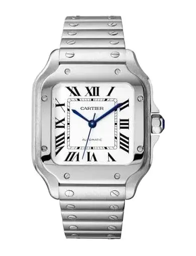 Cartier Santos De Cartier White Dial Watch 3