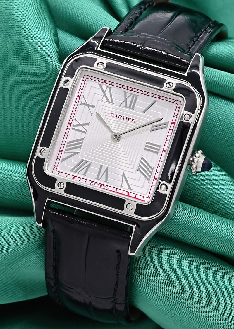 Cartier Santos Dumont Black Watch