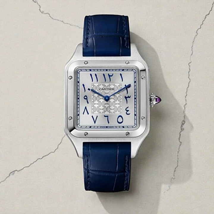 Cartier Santos Dumont Platin Limited Edition Ladies Watch