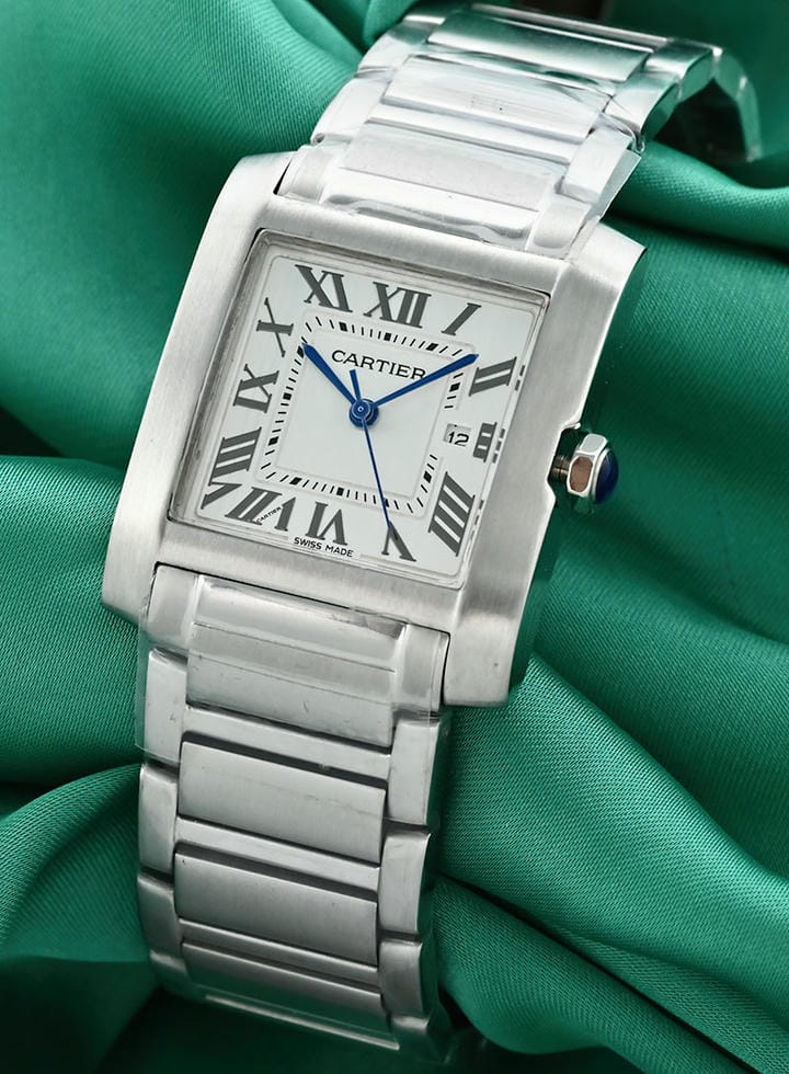 Cartier Tank Fran Aise Ladies Watch