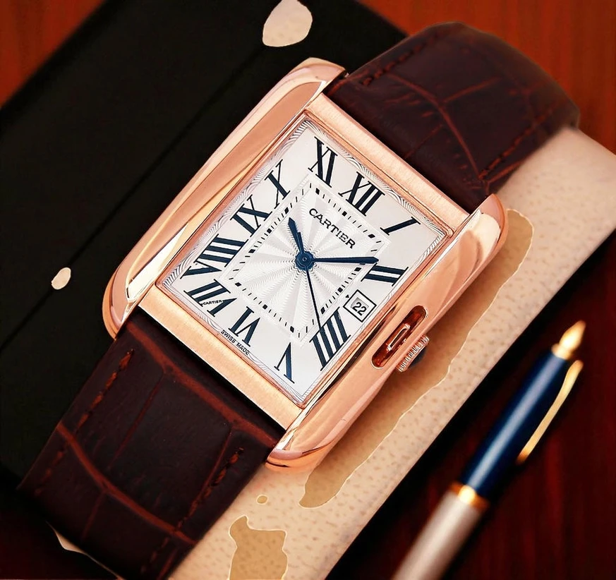 Cartier Tank Francaise Swiss Date Watch Pakistan