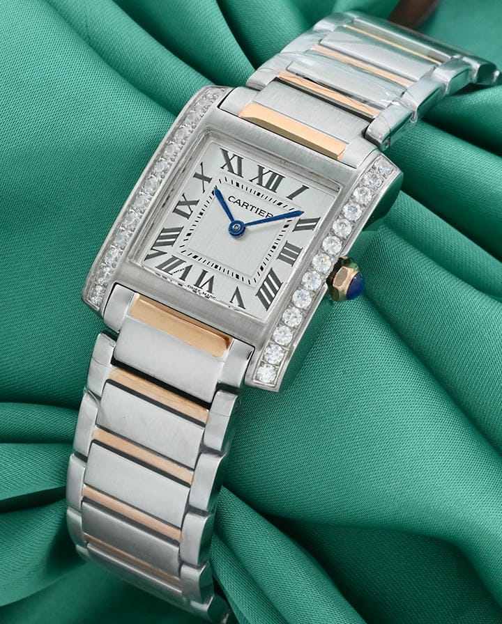 Cartier Tank Francaise Two Tone Ladies Watch