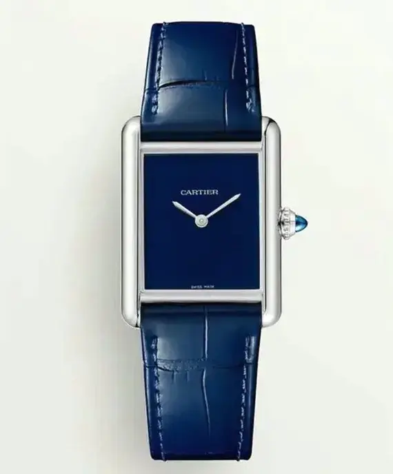 Cartier Tank Must Blue Ladies Watch 2026