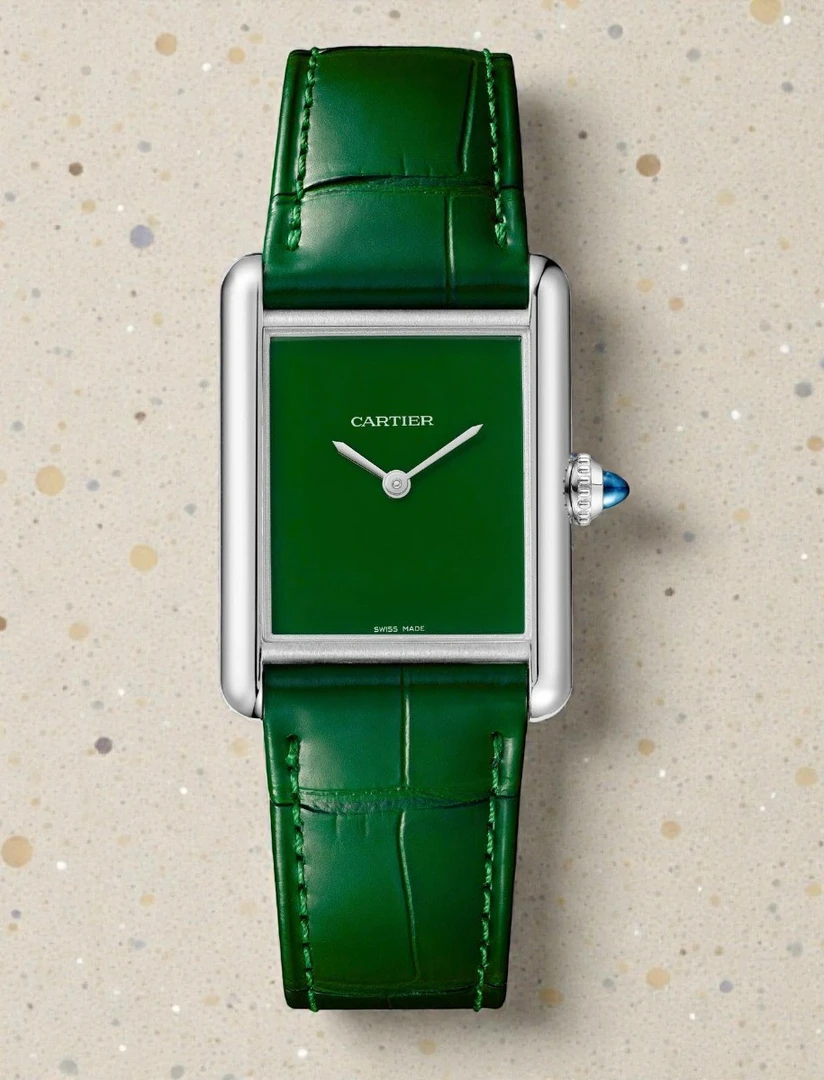 Cartier Tank Must Green Watch