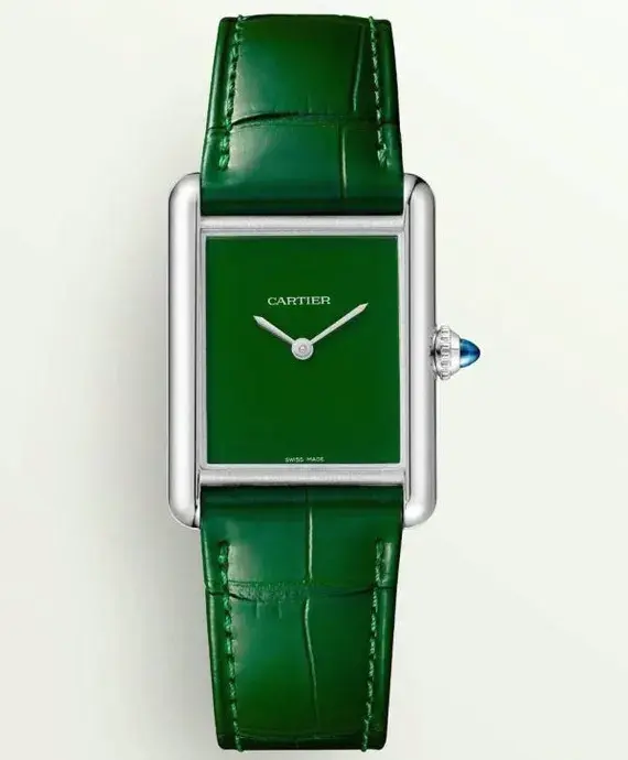 Cartier Tank Must Green Watch 2026