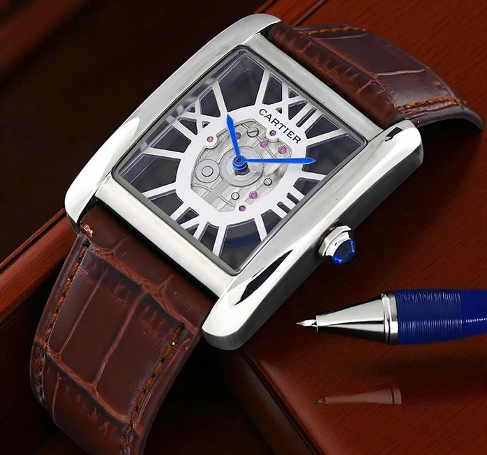 Cartier Tank Skeleton Watch 1 Pakistan