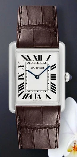 Cartier Tank Solo Stainless Steel Watch On Leather Strap Large Product 1 2038681 457493595 Large Flex Pakistan