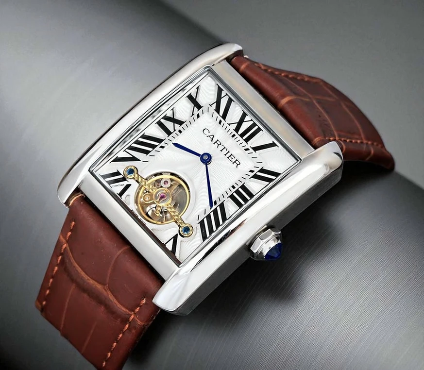 Cartier Tank Tourbillion Watch Pakistan