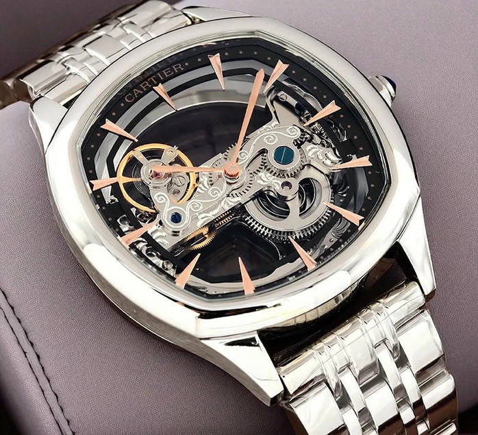 Cartier Transparent Dial Wrist Watch407 Pakistan