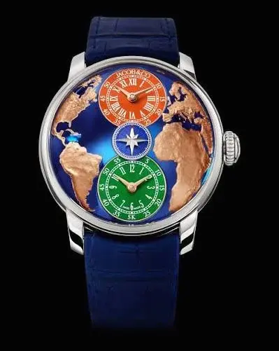 Jacob Co The World Is Yours Dual Time Zone Salman Khan