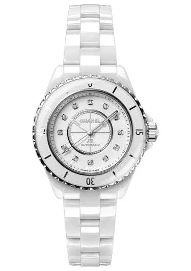 Chanel J12 White Ceramic Ladies Watch 1783796584 11773394