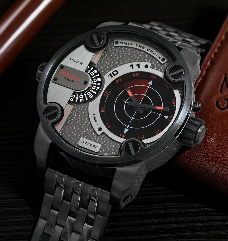 Diesel Dz 7293 Black Stainless Steel Watch Pakistan 1765831163 F58ec014