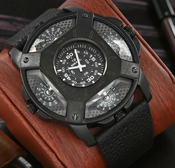 Diesel Dz7384 Lens Multi Time Watch 1 Pakistan