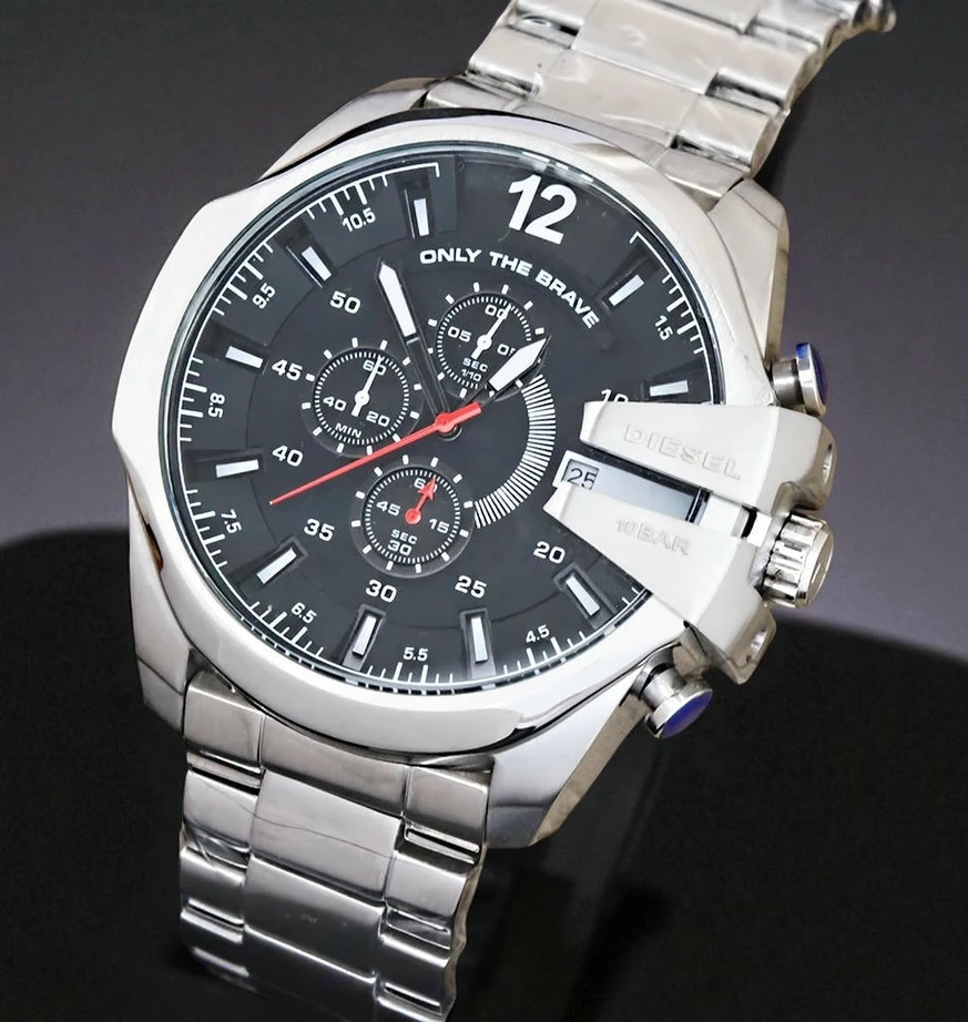 Diesel Mega Chief Black Dial Watch Pakistan 1765831166 06f8dc74