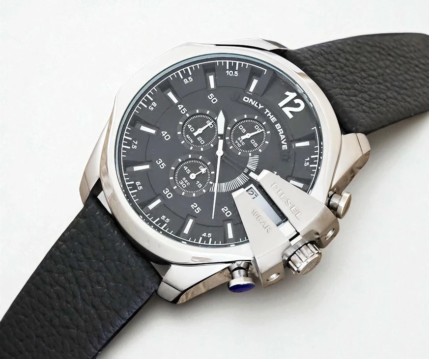 Diesel Mega Chief Chronograph Black Dial Men S Watch Pakistan 1765831166 A4c20a7c