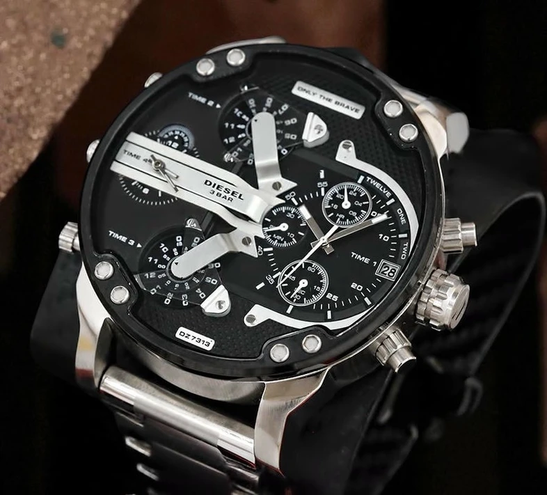 Diesel Mr Daddy 2 0 Black Dial Men S Chronograph Watch Watches Price 116 1 Pakistan 1765831169 A6011a4b