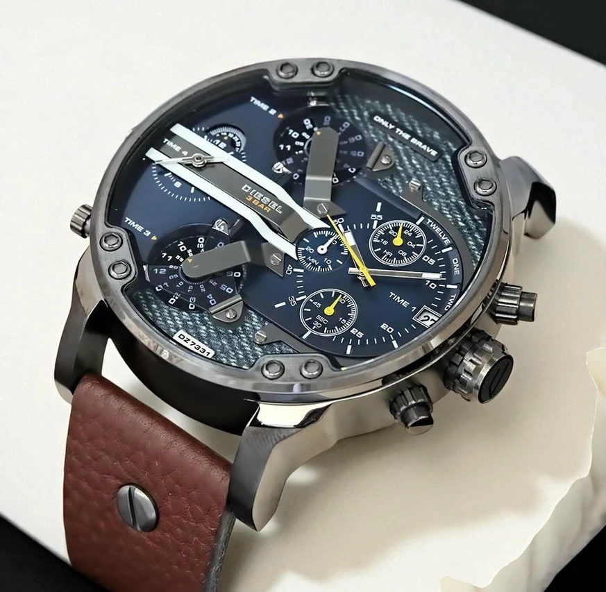 Diesel Mr Daddy 2 0 Blue Dial Men S Watch Pakistan 1765831169 F0986bab